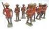 RCMP figures in solid metal, 65 to 75mm scale - 2