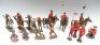 RCMP figures by Elastolin and others, 100mm scale - 2