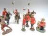 RCMP figures by Elastolin and others, 100mm scale - 3