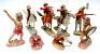 RCMP figures by Elastolin and others, 100mm scale - 5