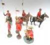 RCMP figures by Elastolin and others, 100mm scale - 6