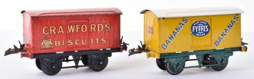 Hornby Series two 0 gauge Private Owners vans