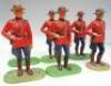 Elastolin plastic Royal Canadian Mounted Police - 3