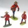 Elastolin plastic Royal Canadian Mounted Police - 5