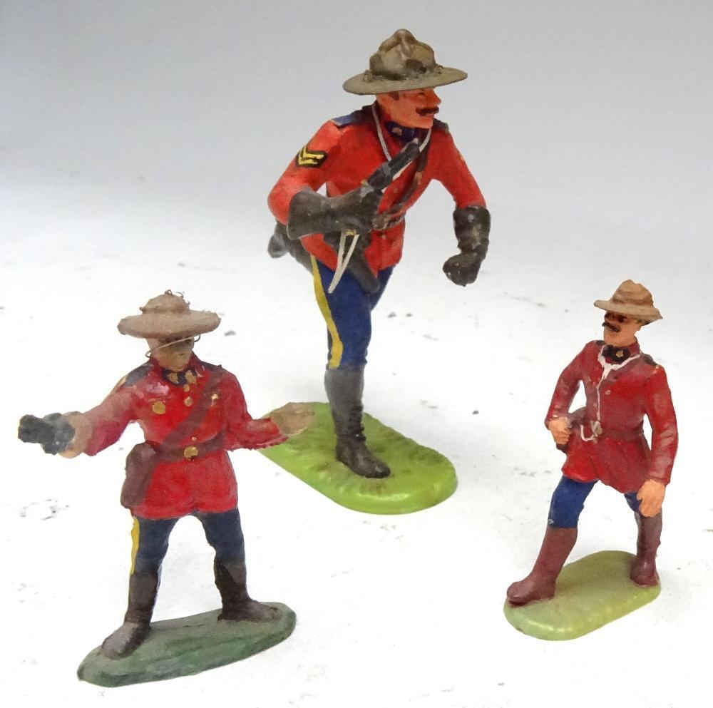 Elastolin Police montée du Canada. 1 cavalier Elastolin Police montée du Canada. 1 cavalier