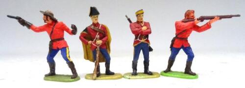 CAVALIER POLICE MONTEE CANADIENNE ELASTOLIN OUGEN RÉF 6932