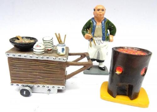 Figurine Maison The Blue House - Streets Of Old Hong Kong - King And Country
