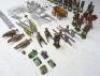 Britains khaki Troops with various makers miscellaneous Artillery - 4