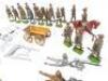 Britains khaki Troops with various makers miscellaneous Artillery - 5