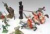 Various plastic figures including Robin Hood - 4