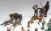 Various plastic figures including Robin Hood - 5