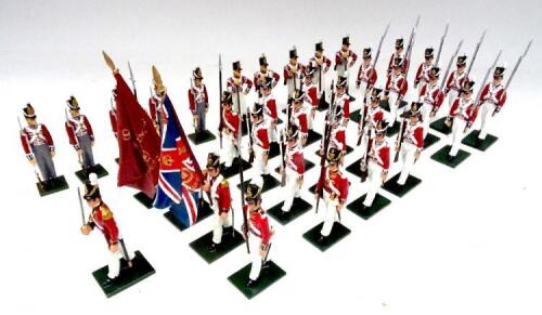 Britains Limited Editions, Napoleonic Era Coldstream Guards with Colour Party