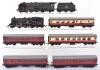 Hornby Dublo locomotives and coache