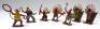 Tri-ang Dover Castle and various plastic figures - 7