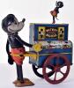 Rare Tinplate Distler Mickey Mouse Organ Grinder, German circa 1930 - 3