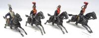 Britains from RARE plug shoulder set 4, 12th Lancers