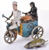 Scarce Lehmann (Germany) Tinplate Clockwork Baker & Chimney Sweep - 4