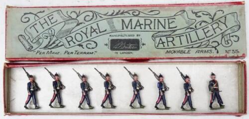 Britains set 35, Royal Marine Artillery