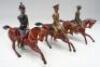 Britains mounted Royal Artillery Officers - 2