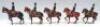 Britains mounted Royal Artillery Officers - 3