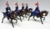 Britains set 1343, Royal Horse Guards with Cloaks - 2