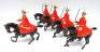 Britains set 400, Life Guards with Cloaks - 3