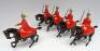 Britains set 400, Life Guards with Cloaks - 4