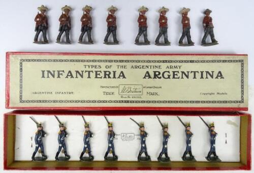 Britains set 216, Argentine Infantry