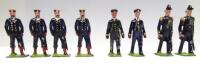 Britains set 207, Officers and Petty Officers of the Royal Navy