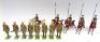 Britains set 94, 21st Lancers in steel helmets - 5