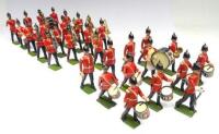 Britains from sets 27 and 30, Drums, Bugles and Band of the Line