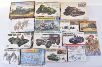 Quantity Of Plastic Military Construction Kits