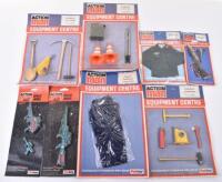 Palitoy Vintage Action Man Carded Accessories Equipment Centre sets