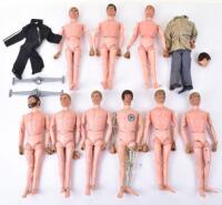 Quantity of Vintage Action Man Dolls/Uniforms