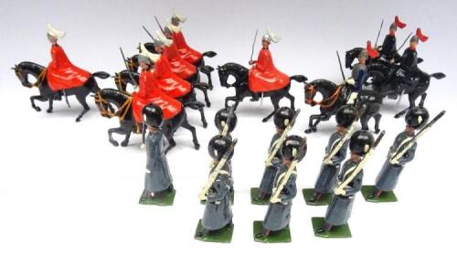 Britains set 400, Life Guards with Cloaks