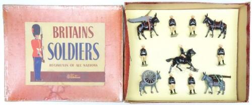 Britains set 28, Royal Artillery Mountain Gun