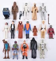 Seventeen Loose 1st & 2nd Wave Vintage Star Wars Figures