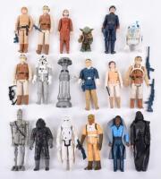 Eighteen Loose 1st /2nd & 3rd Wave Vintage Star Wars Figures