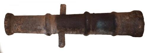 Heavy Chinese Cast Iron Cannon