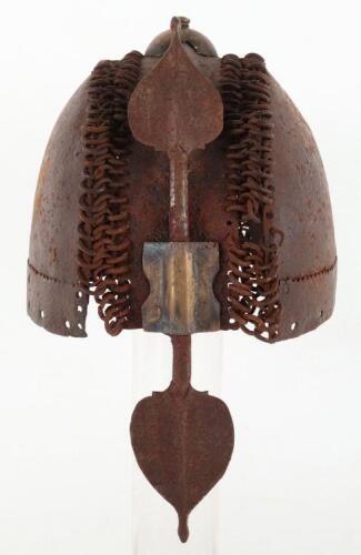 Indian Mail and Plate Helmet, 17th Century