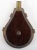 Fine and Unusual Anglo-Indian (or Franco-Indian?) Powder Flask of Indian Padauk Wood, Second Half of the 18th Century - 4