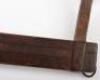 Indian Wooden Saddle Tree with Iron Fittings, Probably 18th or 19th Century - 9