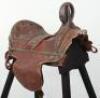 Fine and Scarce North Indian Saddle, Probably Late 19th or Early 20th Century - 7