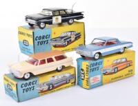 Three Boxed Corgi Toys USA Cars