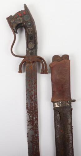 African Sword Nimcha, 19th Century
