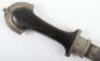 Hallmarked Silver Mounted Moroccan Dagger Jambya - 6