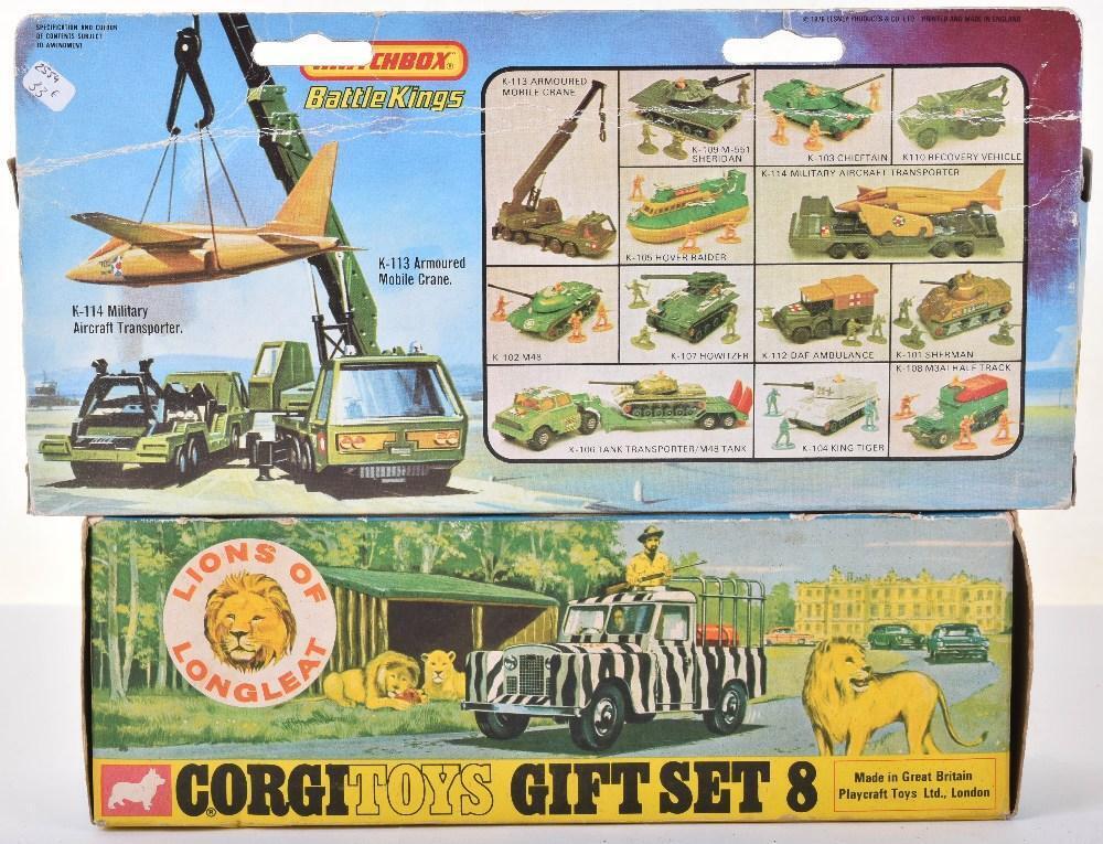 Corgi Toys Gift Set 8 Lions Of Longleat, Land-Rover
