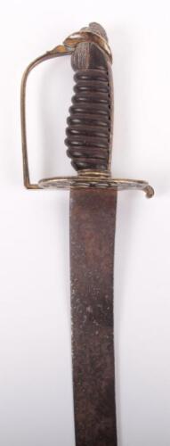 Unidentified Military Sidearm / Hanger, Second Half of the 18th Century