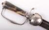 Good English Silver Hilt Hunting Hanger - 5