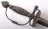 Fine and Unusual French Silver Hilt Small Sword with Removable Hilt - 7